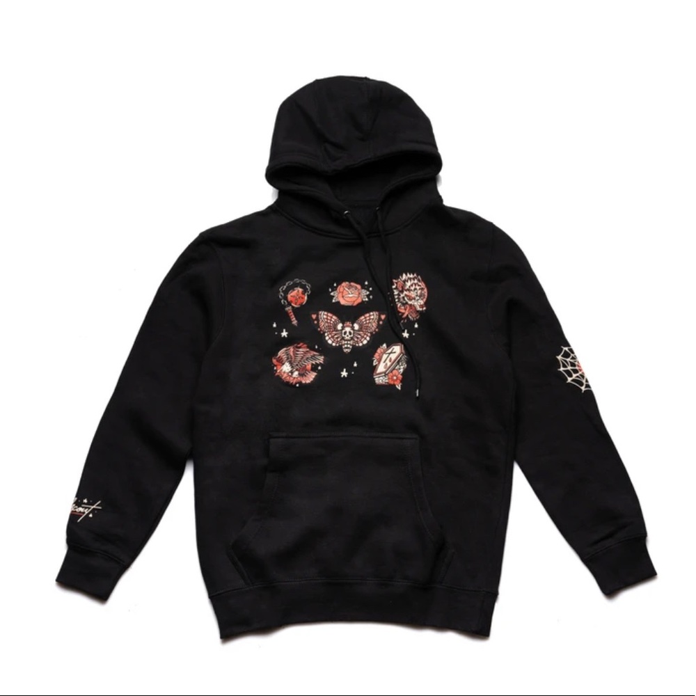 Girrlscout Tattoo Flash Hoodie